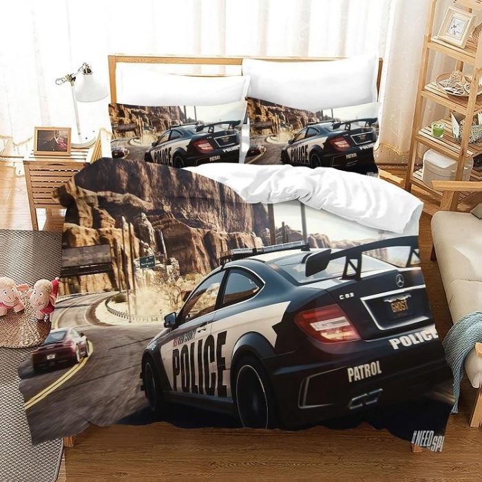 Need for Speed #13 Duvet Cover Pillowcase Bedding Set Home Bedroom Decor