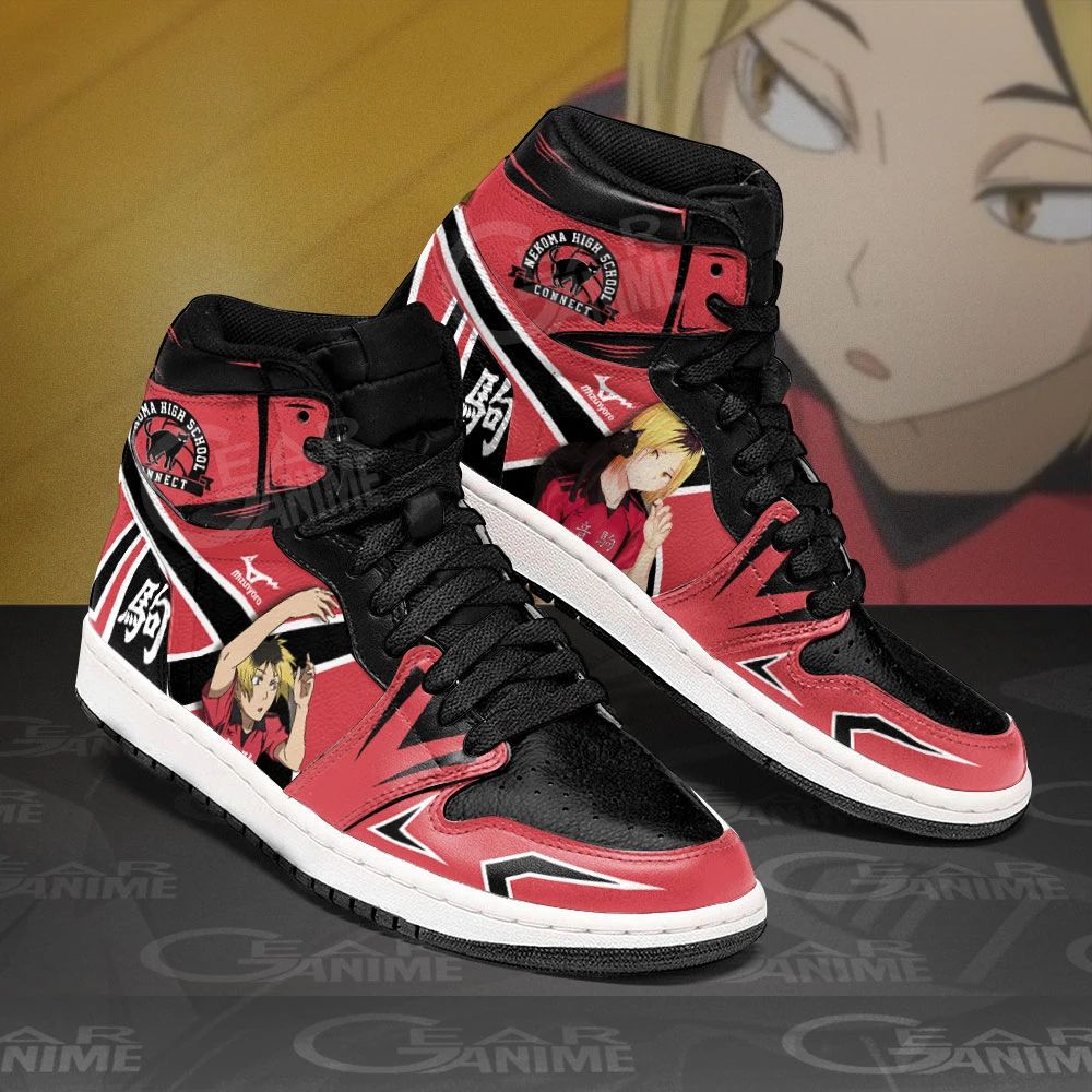 Nekoma Kenma Kozume Sneakers Haikyuu Anime Shoes JDH1498 – Choose Life ...