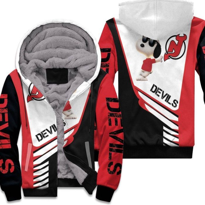 New Devils Snoopy For Fans 3D Unisex Fleece Hoodie