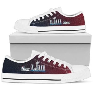New England Patriots NFL 1 Low Top Sneakers Low Top Shoes