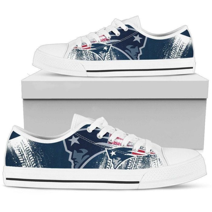 New England Patriots NFL 2 Low Top Sneakers Low Top Shoes