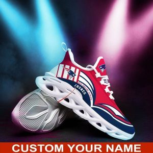 New England Patriots Personalized Max Soul Sneakers 394