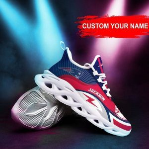 New England Patriots Personalized Max Soul Sneakers 396