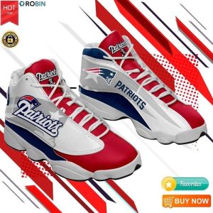 New England Patriots Sneakers Football Team Sneakers Jordan 13 Shoes