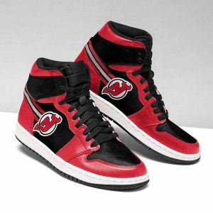 New Jersey Devils NHL Air Jordan 1 Sport Custom Sneakers