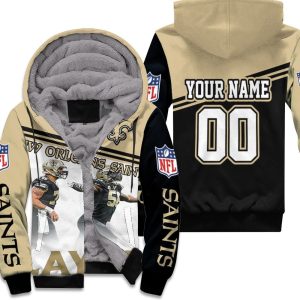 New Orleans Saints 2020 Nfl Season Playoff Bound Champions Great Players Legendary Personalized Unisex Fleece Hoodie