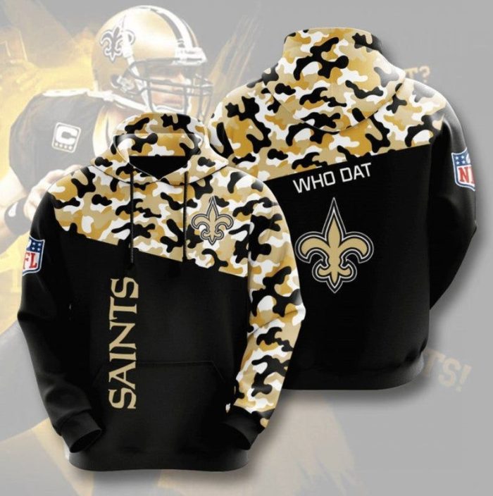 New Orleans Saints 47 Gift For Fan 3D T Shirt Sweater Zip Hoodie Bomber Jacket