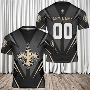 New Orleans Saints 9 Gift For Fan Personalized 3D T Shirt Sweater Zip Hoodie Bomber Jacket