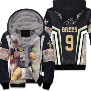 New Orleans Saints Drew Bees Legend Qustyleerback 3D Personalized Unisex Fleece Hoodie