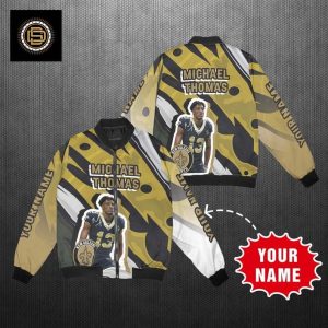 New Orleans Saints Michael Thomas 2 Gift For Fan Personalized 3D T Shirt Sweater Zip Hoodie Bomber Jacket