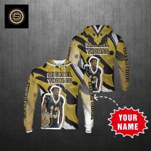 New Orleans Saints Michael Thomas Gift For Fan Personalized 3D T Shirt Sweater Zip Hoodie Bomber Jacket