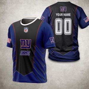 New York Giants 22 Gift For Fan Personalized 3D T Shirt Sweater Zip Hoodie Bomber Jacket