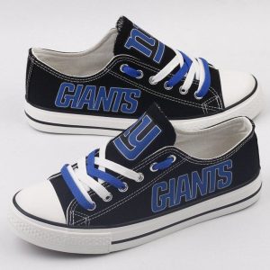 New York Giants NFL Football 1 Gift For Fans Low Top Custom Canvas Shoes