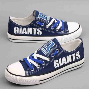 New York Giants NFL Football 4 Gift For Fans Low Top Custom Canvas Shoes