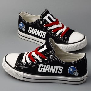 New York Giants NFL Football 6 Gift For Fans Low Top Custom Canvas Shoes