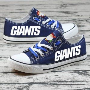 New York Giants NFL Football 9 Gift For Fans Low Top Custom Canvas Shoes