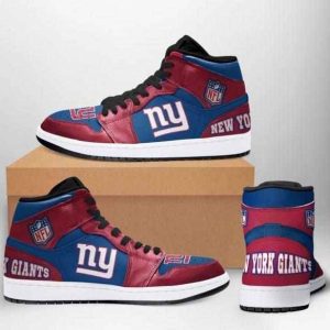 New York Giants NFL Football Air Jordan 1 Sport Custom Sneakers
