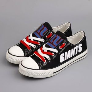 New York Giants NFL Football Gift For Fans Low Top Custom Canvas Shoes