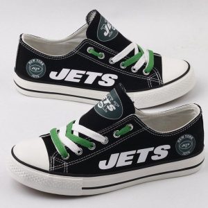 New York Jets NFL Football 4 Gift For Fans Low Top Custom Canvas Shoes