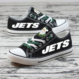 New York Jets NFL Football Christmas Gift For Fans Low Top Custom Canvas Shoes