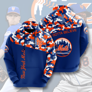 New York Mets 3D Hoodie