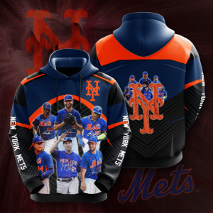 New York Mets 3D Hoodie
