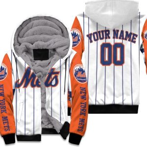 New York Mets Inspired Personalized Unisex Fleece Hoodie