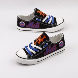 New York Mets MLB Baseball Gift For Fans Low Top Custom Canvas Shoes
