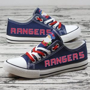 New York Rangers NHL Hockey 3 Gift For Fans Low Top Custom Canvas Shoes