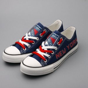 New York Rangers NHL Hockey 5 Gift For Fans Low Top Custom Canvas Shoes