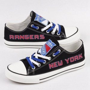 New York Rangers NHL Hockey Gift For Fans Low Top Custom Canvas Shoes