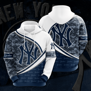 New York Yankees 3D Hoodie