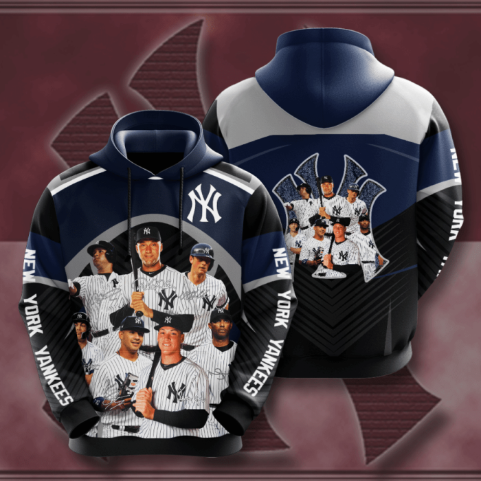 New York Yankees 3D Hoodie