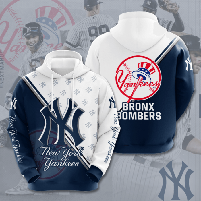 New York Yankees 3D Hoodie