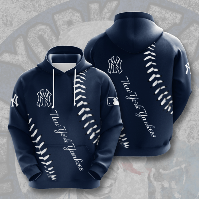 New York Yankees 3D Hoodie