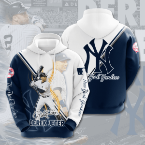 New York Yankees Derek Jeter 3D Hoodie