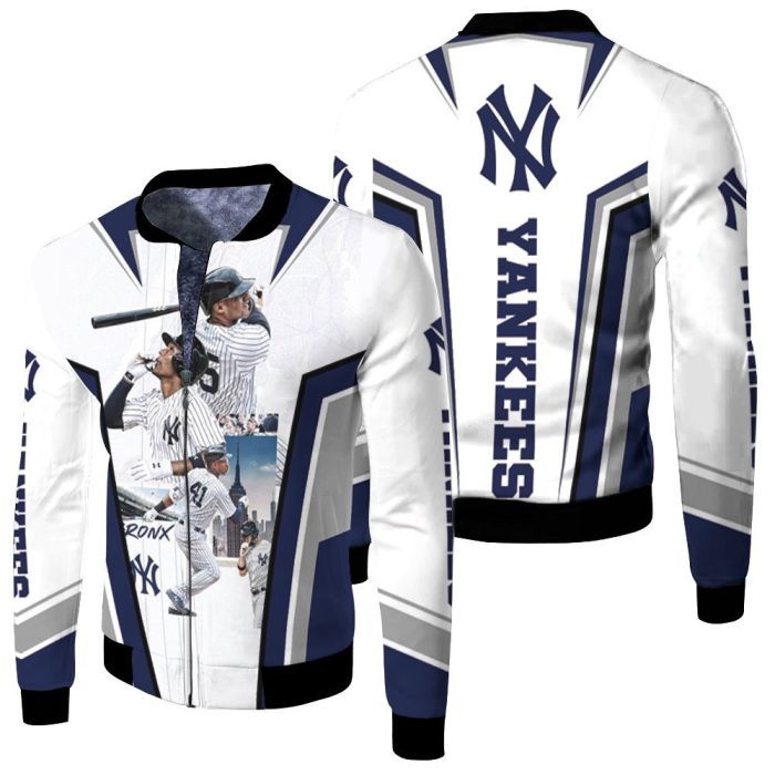 New York Yankees Great Team Fleece Bomber Jacket