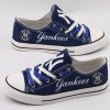 New York Yankees MLB Baseball 1 Gift For Fans Low Top Custom Canvas Shoes