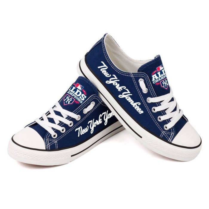 New York Yankees MLB Baseball 6 Gift For Fans Low Top Custom Canvas Shoes