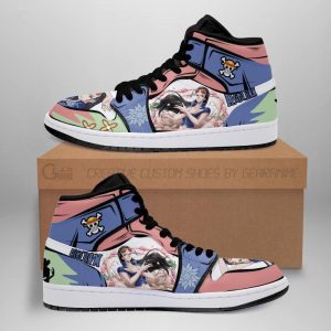 Nico Robin Sneakers Straw Hat Priates One Piece Anime Shoes Fan Gift MN06