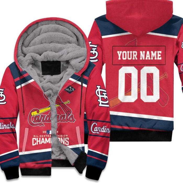 Nl Central Champions St Louis Cardinals 3D Personalized 1 Unisex Fleece Hoodie