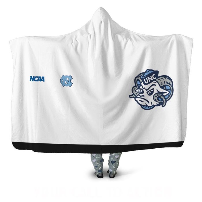 North Carolina Tar Heels Ncaa Bomber Jacket 3D Hooded Blanket