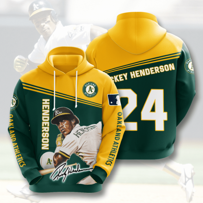 Oakland Athletics 3D Hoodie