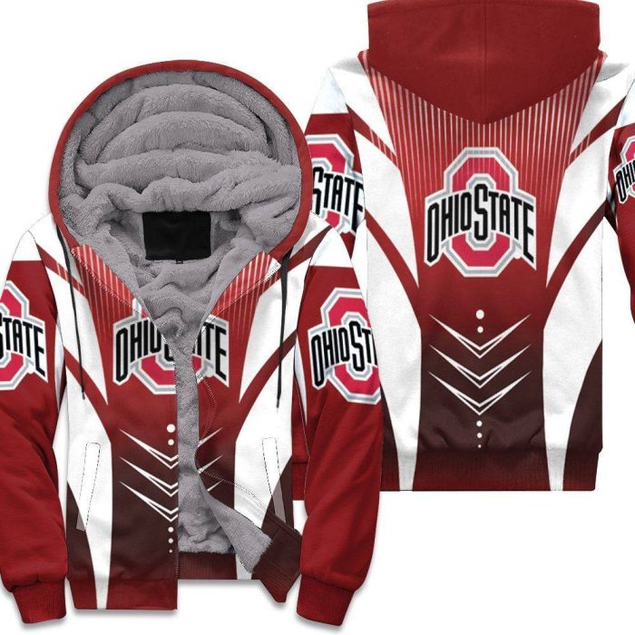 Ohio State Buckeyes For Fan 3D Unisex Fleece Hoodie