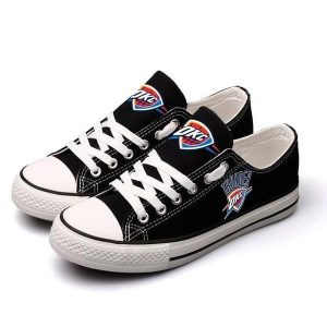 Oklahoma City Thunder NBA Basketball 1 Gift For Fans Low Top Custom Canvas Shoes