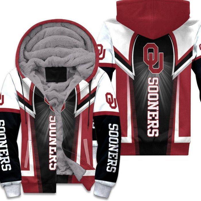 Oklahoma Sooners Fan 3D Unisex Fleece Hoodie