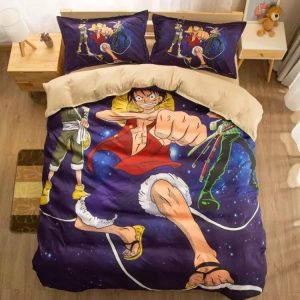 One Piece Monkey D. Luffy #1 Duvet Cover Pillowcase Bedding Set