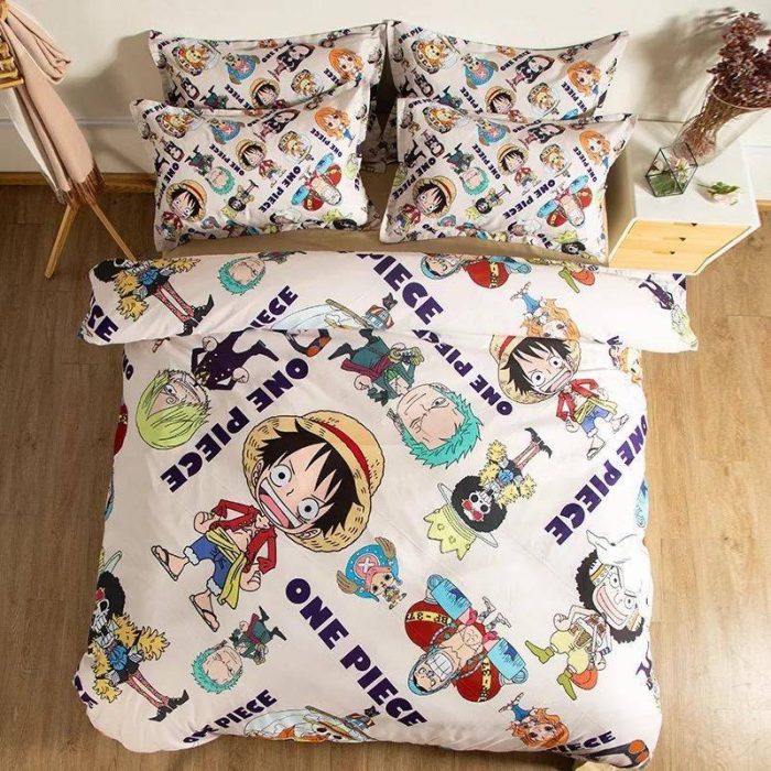 One Piece Monkey D. Luffy #16 Duvet Cover Pillowcase Bedding Set