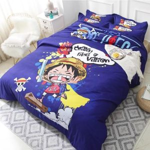 One Piece Monkey D. Luffy #2 Duvet Cover Pillowcase Bedding Set