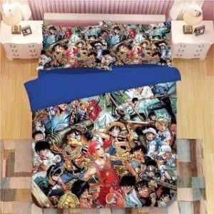 One Punch Man #2 Duvet Cover Pillowcase Bedding Set Home Decor